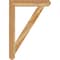 Ekena Millwork Traditional Craftsman Rough Sawn Bracket, Western Red Cedar, 4"W x 28"D x 40"H BKT04X28X40TRA04RWR - alternate 2